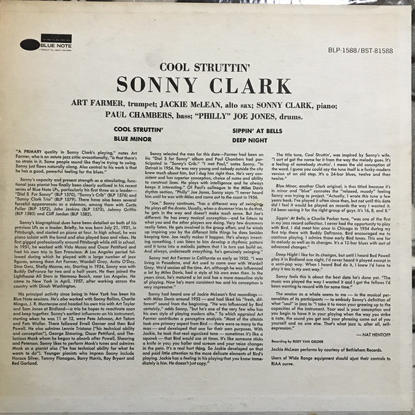 Release: Cool Struttin'-Vinyl-US-1970-BST 81588, BLP 1588-12952648