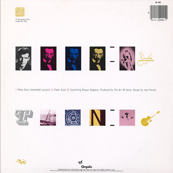 Release: Peter Gunn-Vinyl-US-1986-4V9 42992, 4V9 42992-29058