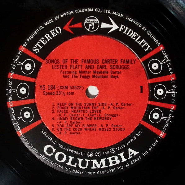 Songs Of The Famous Carter Family