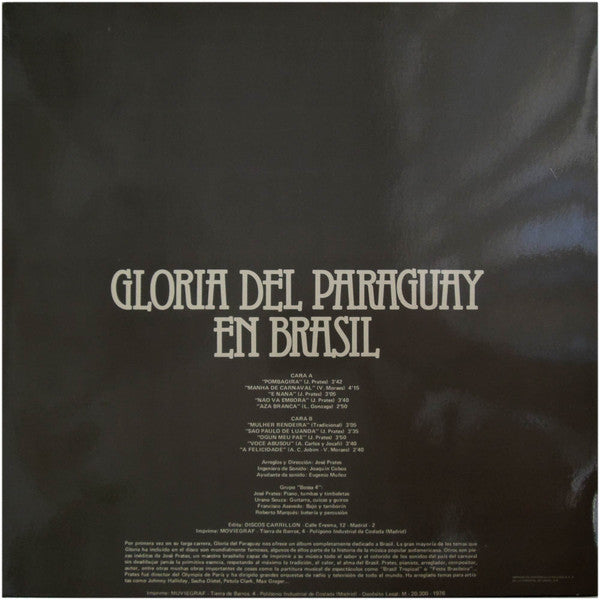 Master Release: En Brasil by Gloria Del Paraguay