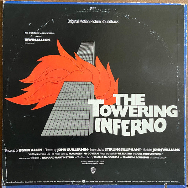 Irwin Allen's Production Of The Towering Inferno (Original Motion Picture Soundtrack)