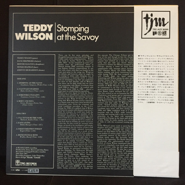 Stomping At The Savoy