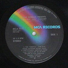 Gene Norman Presents The "Just Jazz" Concert