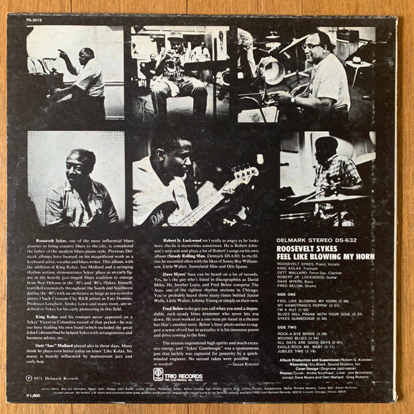 Release: Feel Like Blowing My Horn-Vinyl-Japan-None-PA-3019-16201511