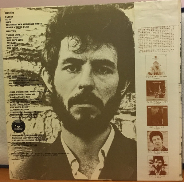 Release: Jesse Winchester-Vinyl-Japan-1977-P-7605W-11852276