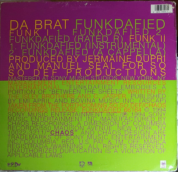 Master Release: Funkdafied by Da Brat
