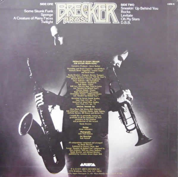 Release: The Brecker Bros.-Vinyl-Japan-None-15RS-6-11560710