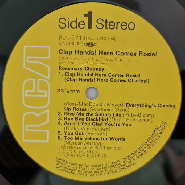 Clap Hands! Here Comes Rosie!