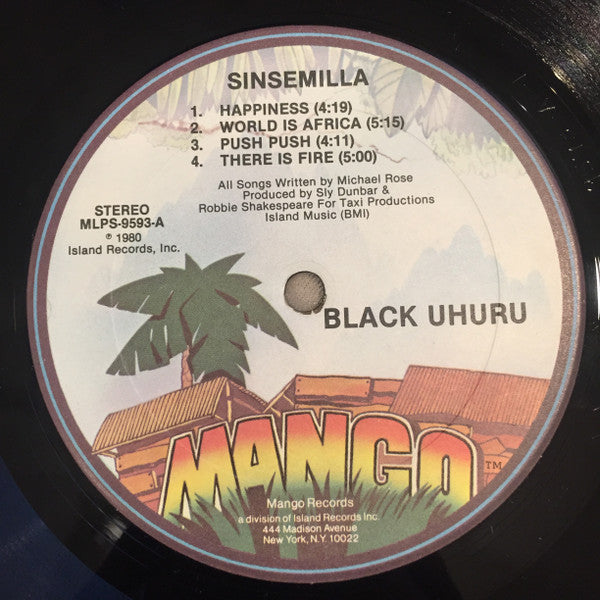 Release: Sinsemilla-Vinyl-US-1980-MLPS-9593-13541027