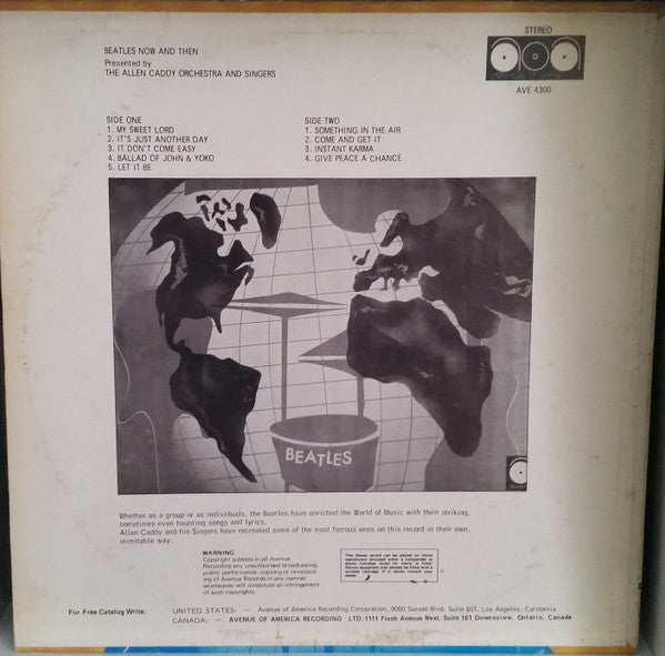 Release: Unknown Release-Vinyl-Canada-None-AVE 4300-12321559