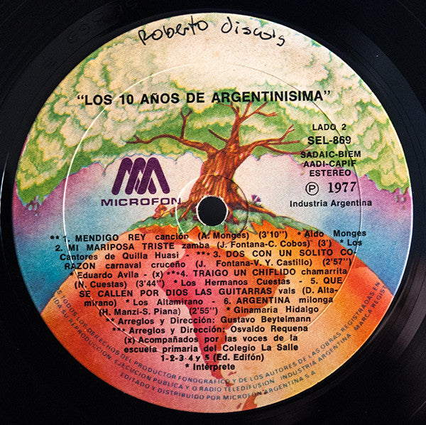 Los 10 Años de Argentinísima