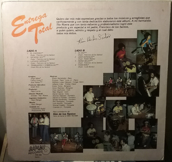 Release: Entrega Total-Vinyl-US-1984-KDS-1000-11015884