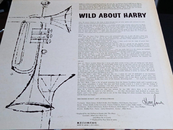 Release: Wild About Harry!-Vinyl-Japan-None-ECJ-40002-22298716