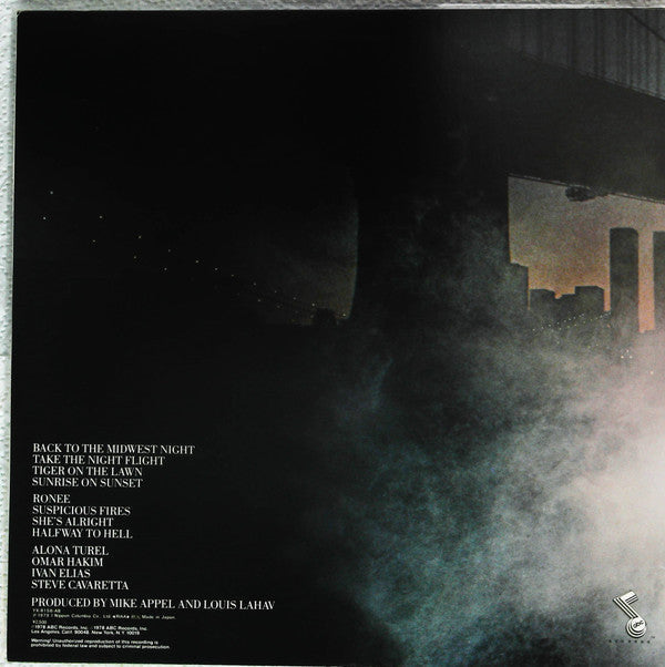 Release: Back To The Midwest Night-Vinyl-Japan-1979-YX-8156-AB-13351260