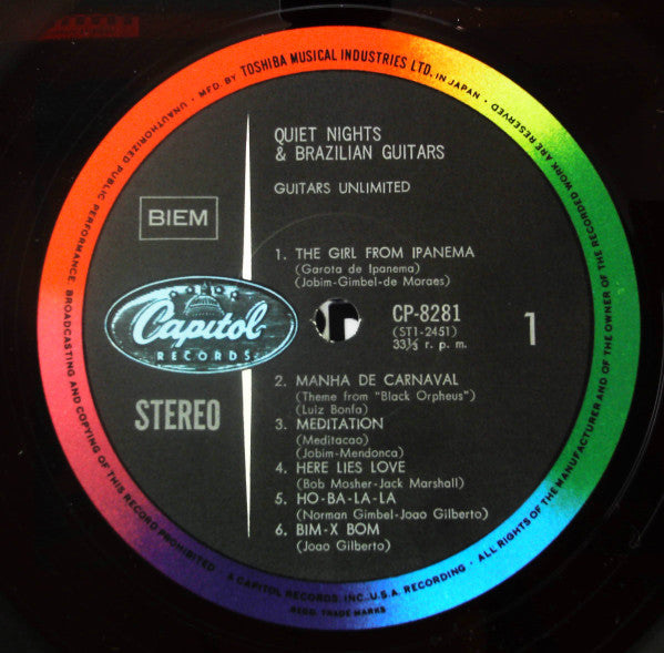 Quiet Nights And Brazilian Guitars