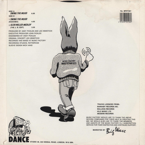 Master Release: Swing The Mood by Jive Bunny And The Mastermixers