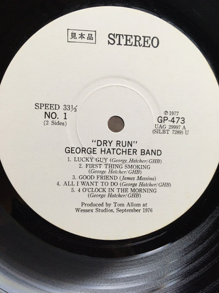 Master Release: Dry Run by George Hatcher Band
