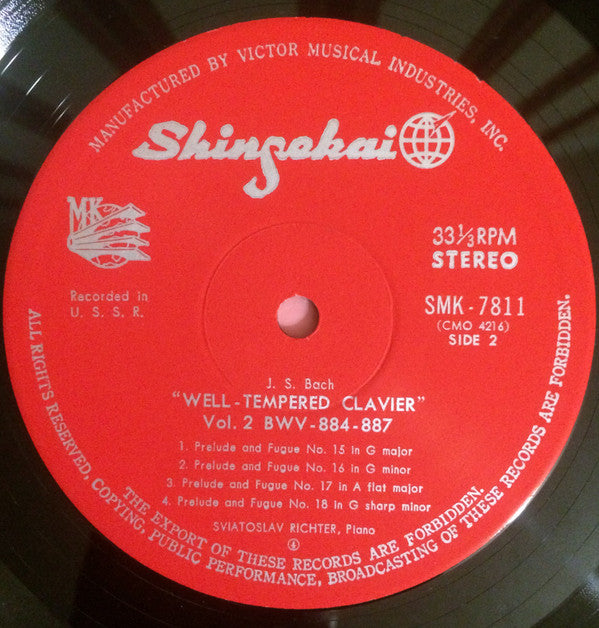 Well-Tempered Clavier Vol.2
