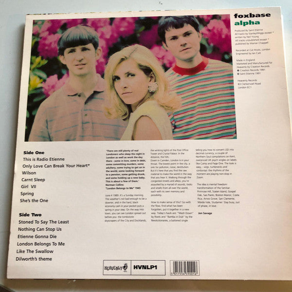 Master Release: Foxbase Alpha by Saint Etienne