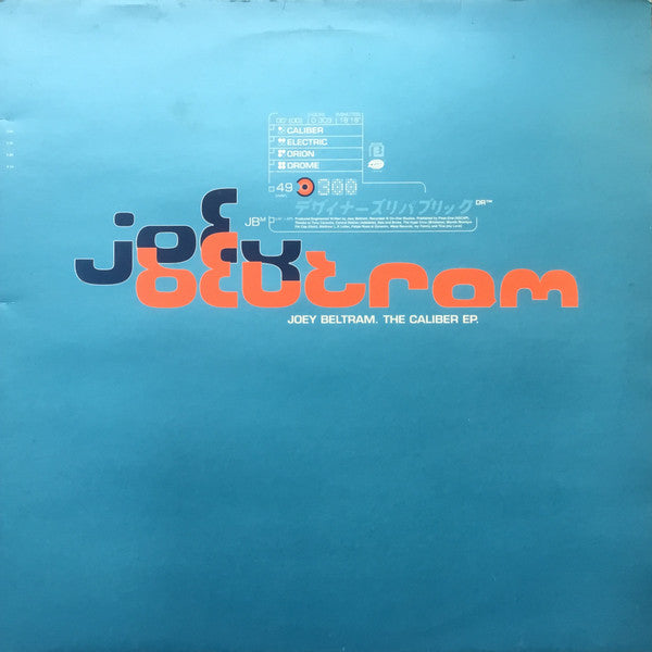 Master Release: The Caliber EP by Joey Beltram