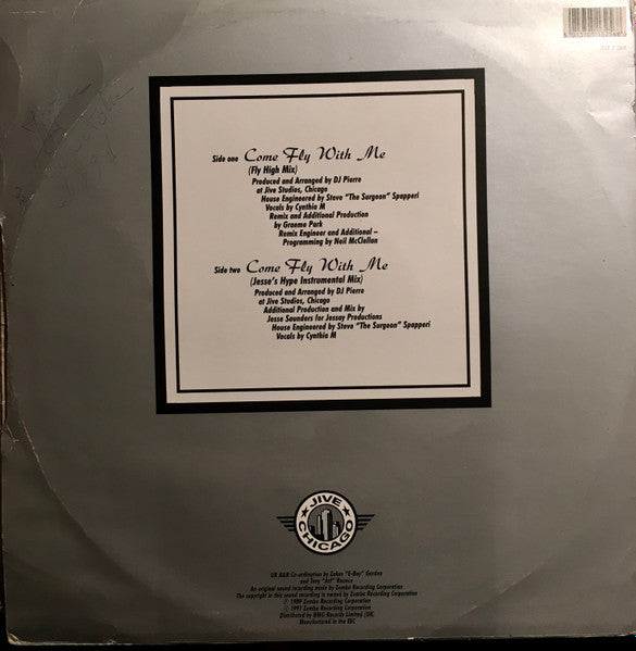 Release: Come And Fly With Me-Vinyl-UK-1991-JIVE T 269, JIVE T 269-44312