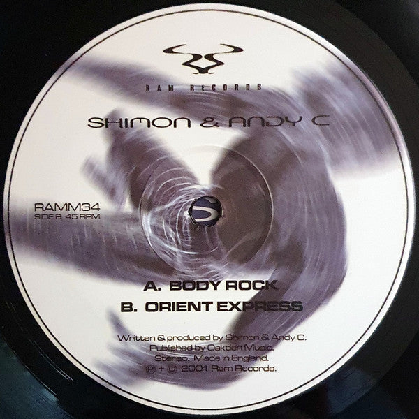 Release: Body Rock-Vinyl-UK-2001-RAMM34, Ramm34-10545