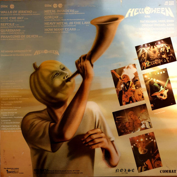 Release: Walls Of Jericho-Vinyl-US-1986-MX 8093, MXT 8093-22473496