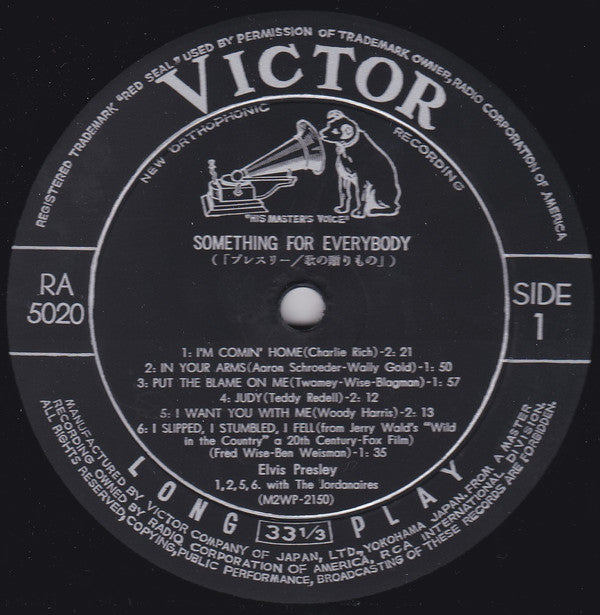 Something For Everybody = 歌の贈りもの