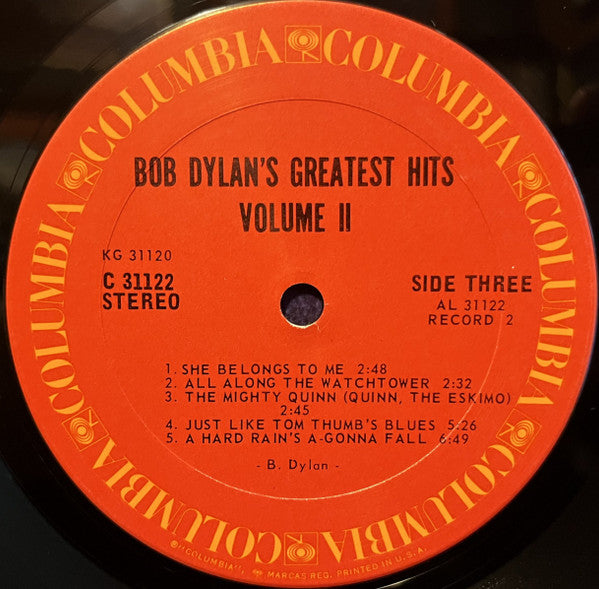 Bob Dylan's Greatest Hits Volume II