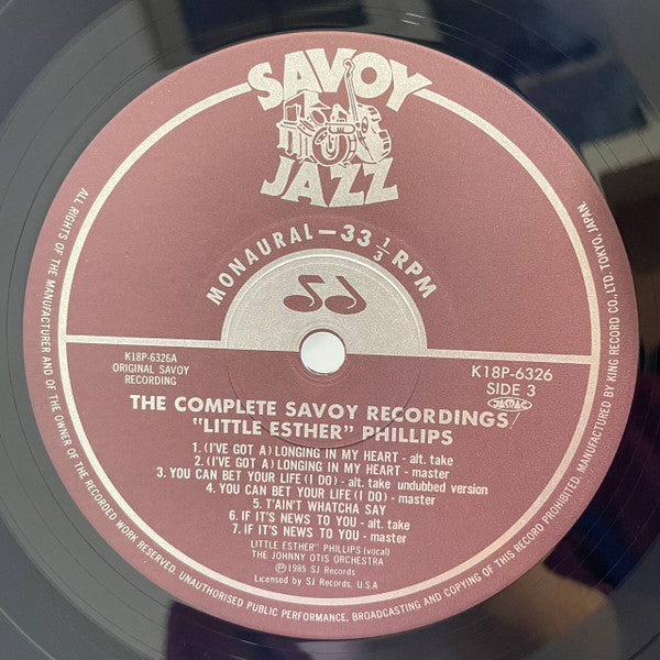 The Complete Savoy Recordings With Johnny Otis