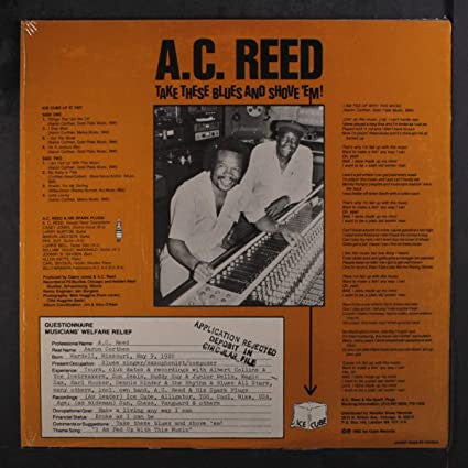 Release: Take These Blues And Shove 'Em!-Vinyl-US-1982-LP IC 1057-15834244