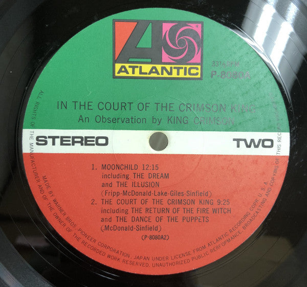 In The Court Of The Crimson King (An Observation By King Crimson)