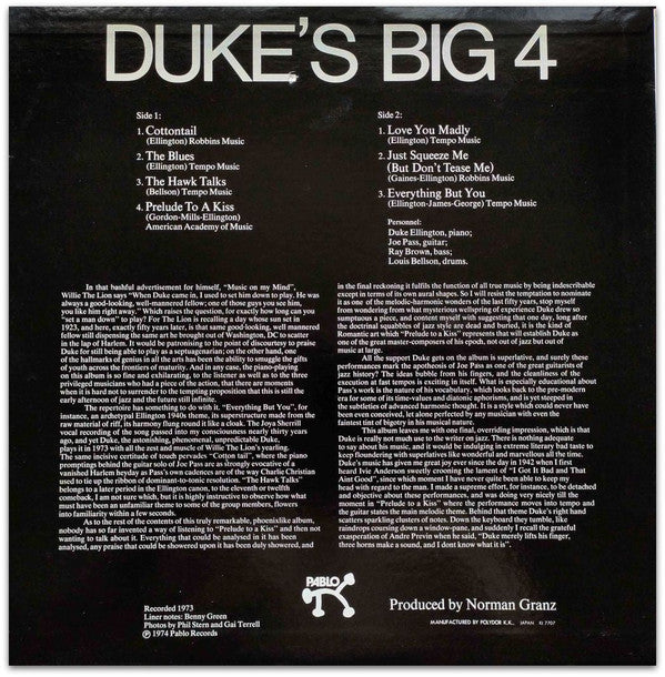 Duke's Big 4