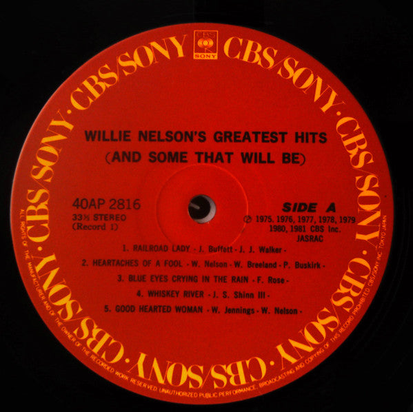 Master Release: Greatest Hits (& Some That Will Be) by Willie Nelson