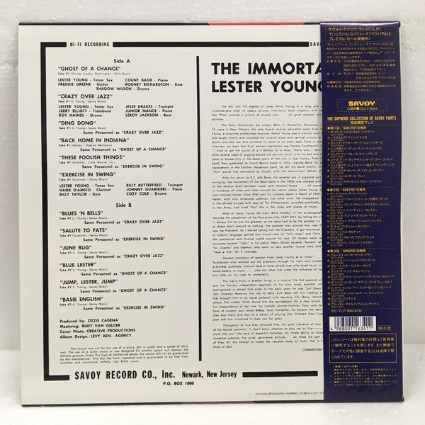 The Immortal Lester Young