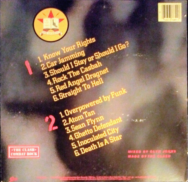 Release: Combat Rock-Vinyl-US-1982-FMLN 2, FE 37689, 37689-15816203