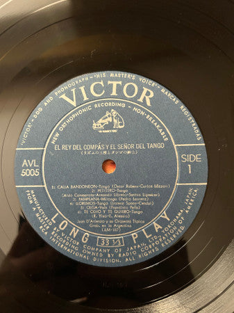 El Rey Y El Señor = リズムの王様とタンゴの紳士