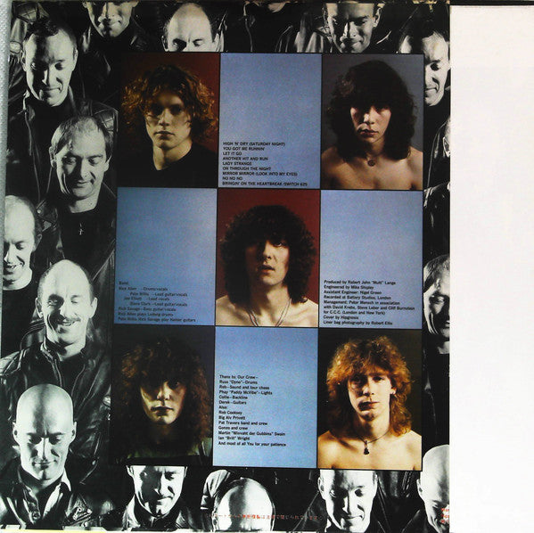 Release: High 'N' Dry-Vinyl-Japan-1981-25PP-24-13994576