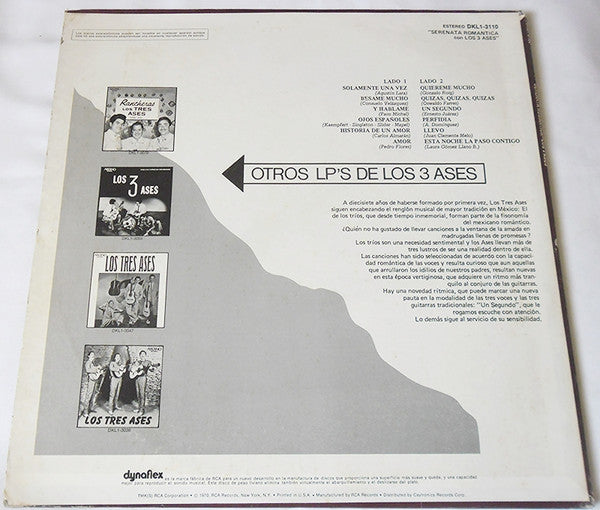 Master Release: Serenata Romantica by Los Tres Ases