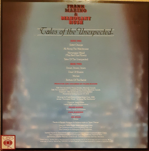 Release: Tales Of The Unexpected-Vinyl-US-1979-JC 35753-20924704