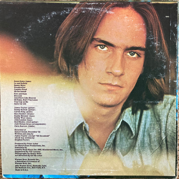 Release: Sweet Baby James-Vinyl-US-1976-WS 1843-28028880