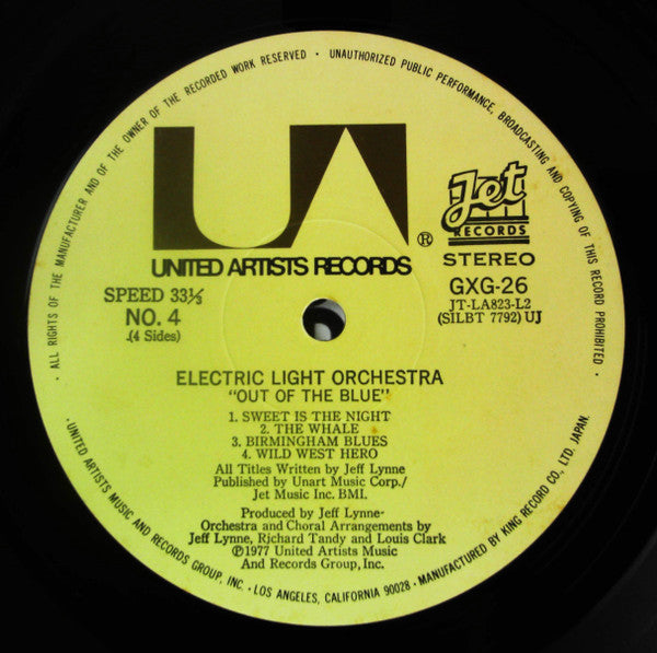 Out Of The Blue = アウト・オブ・ザ・ブルー