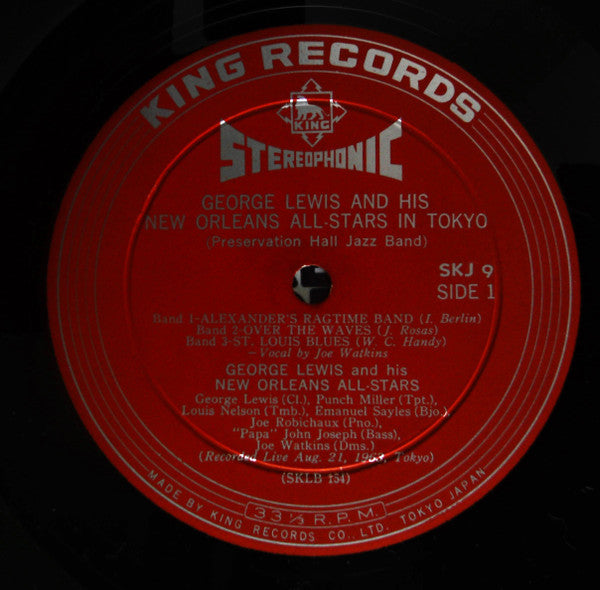 George Lewis & New Orleans All-Stars In Tokyo
