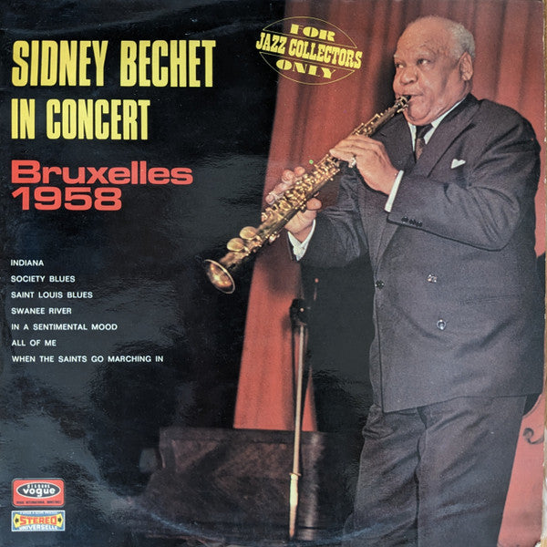 Master Release: Concert A L'Exposition Universelle De Bruxelles by Sidney Bechet