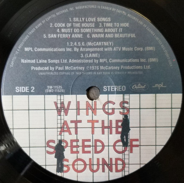 Wings At The Speed Of Sound