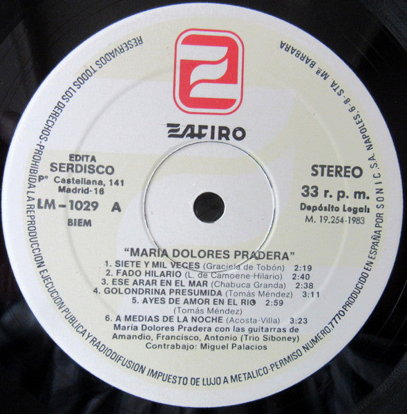 Maria Dolores Pradera