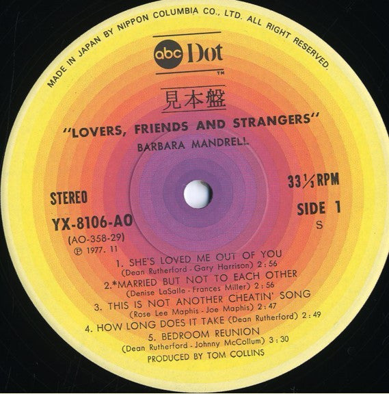 Lovers, Friends And Strangers