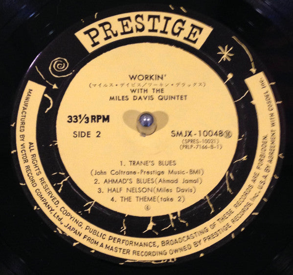 Workin' With The Miles Davis Quintet