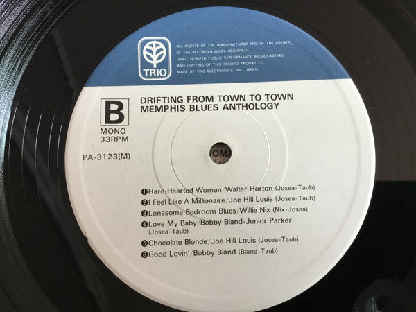 Drifting From Town To Town: Memphis Blues Anthology