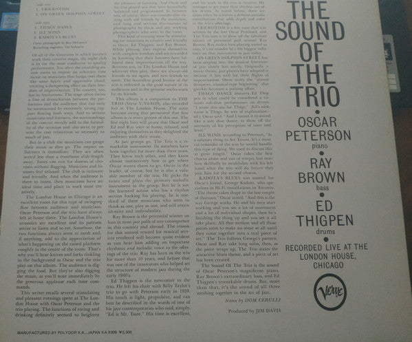 The Sound Of The Trio